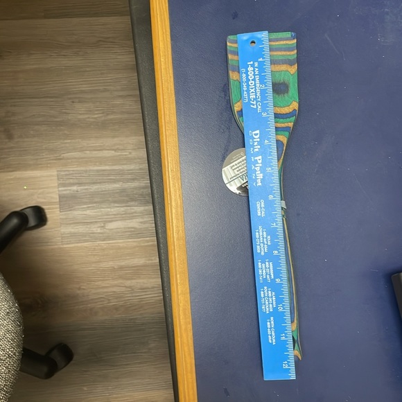 ISLAND BAMBOO Peacock Pakka Spatula, 1 EA - Picture 4 of 6